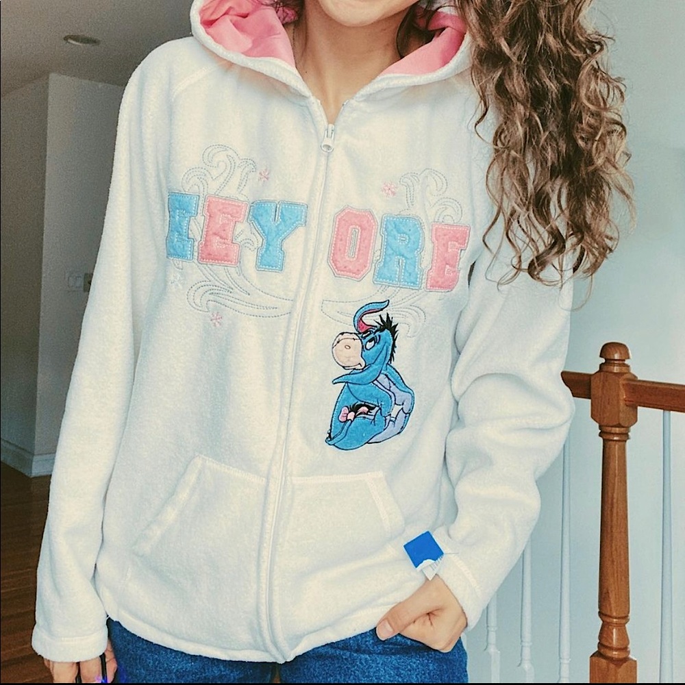 💘 Eeyore Disney Zip Up Hoodie